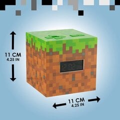 Minecraft - Alarm Clock с Mood Light, часы-будильник цена и информация | Атрибутика для игроков | 220.lv