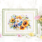Izšūšanas komplekts Magic Needle Bouquet with Sunflowers 210-312 cena un informācija | Izšūšanas piederumi | 220.lv