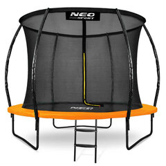 Batuts Neo-Sport (NS-10С201) melns/oranžs 312 cm (10ft) cena un informācija | Batuti | 220.lv