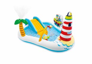 Надувная игровая площадка Intex Fishing Fun, 218x188x99 см цена и информация | Бассейны | 220.lv