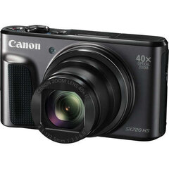 Canon PowerShot SX720 HS Melna цена и информация | Цифровые фотоаппараты | 220.lv