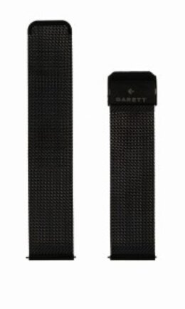 Garett 22mm Black цена и информация | Viedpulksteņu un viedo aproču aksesuāri | 220.lv