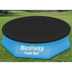 Baseina pārsegs Bestway Flowclear Fast Set, 240cm цена и информация | Аксессуары для бассейнов | 220.lv