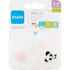 Соски Mam Air, 0-6 мес, 2 шт. цена и информация | Пустышки | 220.lv