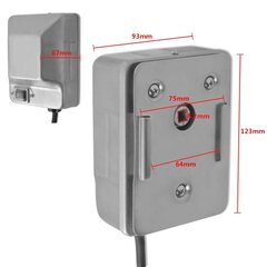 elektriskais grila iesms ar motoru, 1000 mm cena un informācija | Grila, barbekjū piederumi un aksesuāri | 220.lv