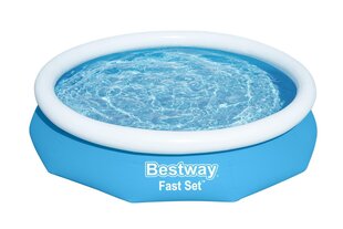 Бассейн Bestway Fast Set, 305x66 см, без фильтра цена и информация | Бассейны | 220.lv