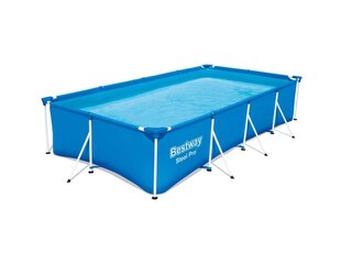 Каркасный бассейн Bestway Steel Pro 400x211x81 см, без фильтра цена и информация | Бассейны | 220.lv