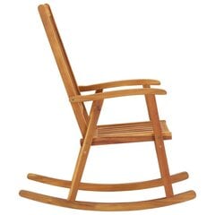 Šūpuļkrēsls ar matračiem , brūns cena un informācija | Atpūtas krēsli | 220.lv