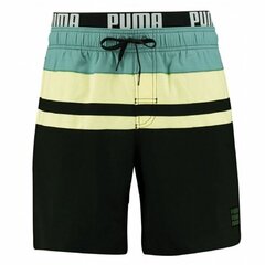 Vīriešu Peldkostīms Puma Swim Heritage Mid Melns S6445858 cena un informācija | Peldšorti, peldbikses | 220.lv