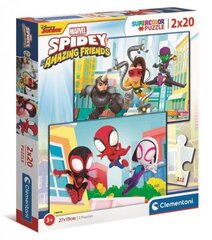 Puzle Clementoni Spidey & His Amazing friends 24794, 40 d. цена и информация | Пазлы | 220.lv