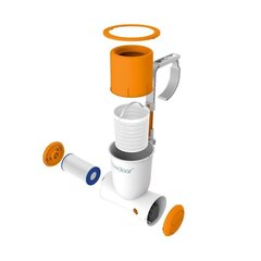 Baseina filtrs Bestway Flowclear Skimatic Skimmer Combo, 2574 l/st. cena un informācija | Baseina filtri | 220.lv