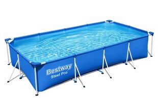 Бассейн Bestway Steel Pro, 400 см x 211 см x 81 см цена и информация | Бассейны | 220.lv