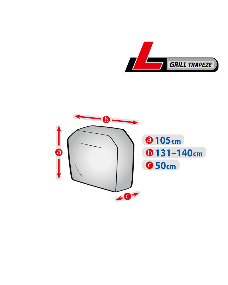 Aizsargpārvalks dārza grilam BBQ L Kegel-Blazusiak 5-4822-241-2099 cena un informācija | Grila, barbekjū piederumi un aksesuāri | 220.lv