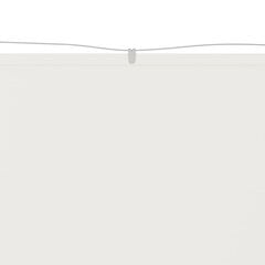 vertikāla markīze, balta, 180x1200 cm, Oksfordas audums cena un informācija | Saulessargi, markīzes un statīvi | 220.lv