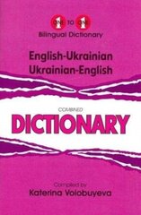 English-Ukrainian &amp; Ukrainian-English One-to-One Dictionary cena un informācija | Enciklopēdijas, uzziņu literatūra | 220.lv