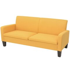 Divvietīgs dīvāns , dzeltens cena un informācija | Dīvāni | 220.lv