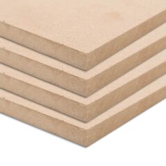 MDF plāksnes, 4 gab., kvadrāta, 60x60 cm, 25 mm cena un informācija | Citi piederumi mēbelēm | 220.lv