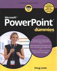 PowerPoint For Dummies, Office 2021 Edition cena un informācija | Ekonomikas grāmatas | 220.lv