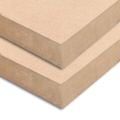 MDF plāksnes, 2 gab., kvadrāta, 60x60 cm, 25 mm cena un informācija | Citi piederumi mēbelēm | 220.lv