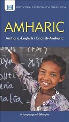 Amharic-English/ English-Amharic Dictionary &amp; Phrasebook cena un informācija | Svešvalodu mācību materiāli | 220.lv