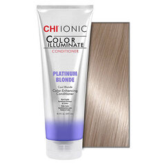 Dzelteno nokrāsu neitralizējošs matu kondicionieris CHI Color Illuminate Platinum Blonde 251 ml cena un informācija | Matu kondicionieri, balzāmi | 220.lv