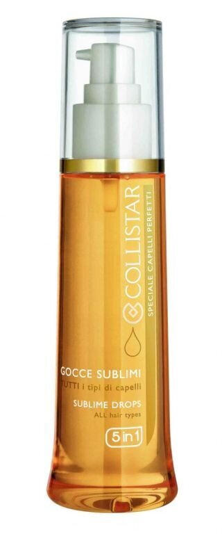 Matu eļļa Collistar Sublime Drops 5in1, 100 ml cena un informācija | Matu uzlabošanai | 220.lv