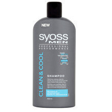 Šampūns Syoss MEN Clean &amp; Cool 440 ml cena un informācija | Šampūni | 220.lv