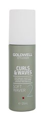 Nenoskalojošais krēms cirtainiem matiem Goldwell Curls &amp; Waves Soft Waver 2, 125 ml цена и информация | Средства для укладки волос | 220.lv