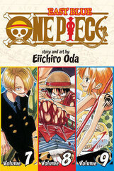 One Piece (Omnibus Edition), Vol. 3: Includes Vols. 7, 8 &amp; 9 Omnibus Ed, 3, 3-In-1 Edition cena un informācija | Svešvalodu mācību materiāli | 220.lv