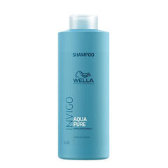 Очищающий шампунь Wella Invigo Aqua Pure 1000 мл цена и информация | Шампуни | 220.lv