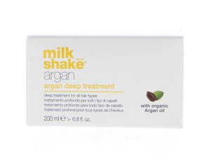 Питательная маска для волос с аргановым маслом Milk Shake Argan Deep Treatment 200 мл цена и информация | Средства для укрепления волос | 220.lv