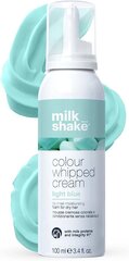 Krāsojošas matu putas Milk Shake Color Whipped Cream Light Blue, 100 ml cena un informācija | Matu krāsas | 220.lv