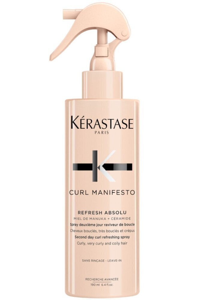 Atsvaidzinošs cirtainu matu sprejs Kérastase Curl Manifesto, 190 ml цена и информация | Matu veidošanas līdzekļi | 220.lv