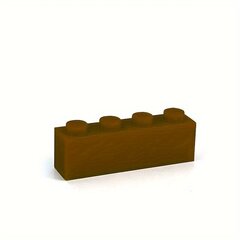'60 шт. 1х4 кирпича, небольшие строительные блоки' цена и информация | Конструкторы и кубики | 220.lv