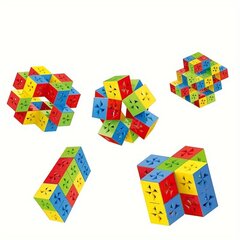 '3D-головоломка из кубических строительных блоков' цена и информация | Игрушки для мальчиков | 220.lv