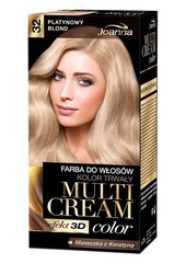 Matu krāsa Joanna Multi Cream Color 100 ml, 32 Platinum Blond cena un informācija | Matu krāsas | 220.lv