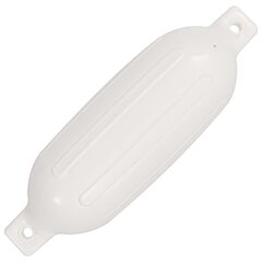 laivas fenderi, 4 gab., balti, 58,5x16,5 cm, PVC цена и информация | Принадлежности для лодок и байдарок | 220.lv