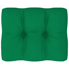 Palešu dīvāna matracis , 50x40x10 cm, zaļš cena un informācija | Krēslu paliktņi | 220.lv