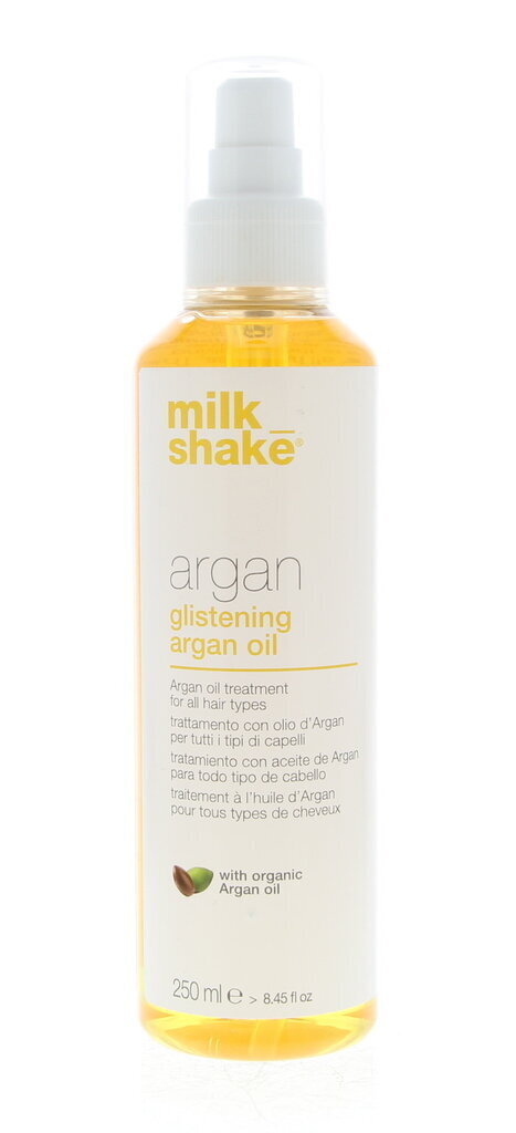 Barojoša matu eļļa Milk Shake Argan Glistening Oil 250 ml цена и информация | Matu uzlabošanai | 220.lv