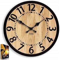 Sienas ozolkoka pulkstenis ModernClock 33cm cena un informācija | Pulksteņi | 220.lv