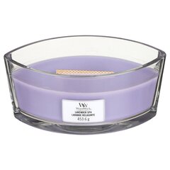 WoodWick ароматическая свеча Lavender Spa, 453,6 г цена и информация | Подсвечники, свечи | 220.lv