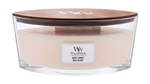 WoodWick ароматическая свеча White Honey, 453,6 г цена и информация | Подсвечники, свечи | 220.lv