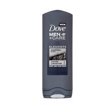 Dūšas un vannas līdzeklis Dove Men &amp; Care Charcoal &amp; Clay Shower Gel ( Body And Face Wash) 400 ml cena un informācija | Dušas želejas, eļļas | 220.lv