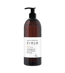 Pretcelulīta formējošā masāžas eļļa Ziaja Baltic Home SPA FIT, 490 ml cena un informācija | Pretcelulīta līdzekļi, kosmētika ādas nostiprināšanai | 220.lv