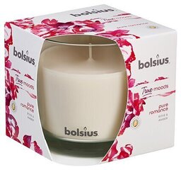 Aromātiska svece Bolsius True Moods Pure Romance cena un informācija | Sveces un svečturi | 220.lv