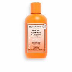 Barojošs kondicionieris Revolution Hair Care London Deeply Co-Wash My Curls, 250 ml cena un informācija | Matu kondicionieri, balzāmi | 220.lv