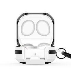 Dux Ducis SECG maciņš priekš Samsung Galaxy Buds Live / Buds Pro / Buds 2 / Buds 2 Pro - balts kaina ir informacija | Austiņu piederumi | 220.lv