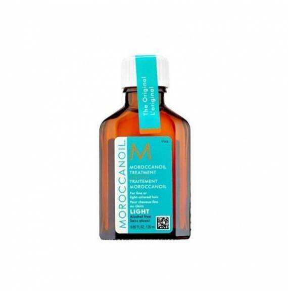 Matu eļļa Moroccanoil Treatment Light, 25 ml cena un informācija | Matu uzlabošanai | 220.lv