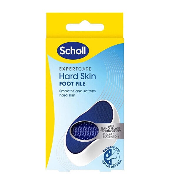 Pēdu skrubis Scholl Expert Care Hard Skin Nanotechnology cena un informācija | Nagu kopšanas piederumi | 220.lv