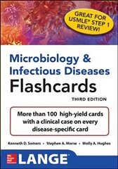 Microbiology &amp; Infectious Diseases Flashcards, Third Edition 3rd edition цена и информация | Книги по экономике | 220.lv